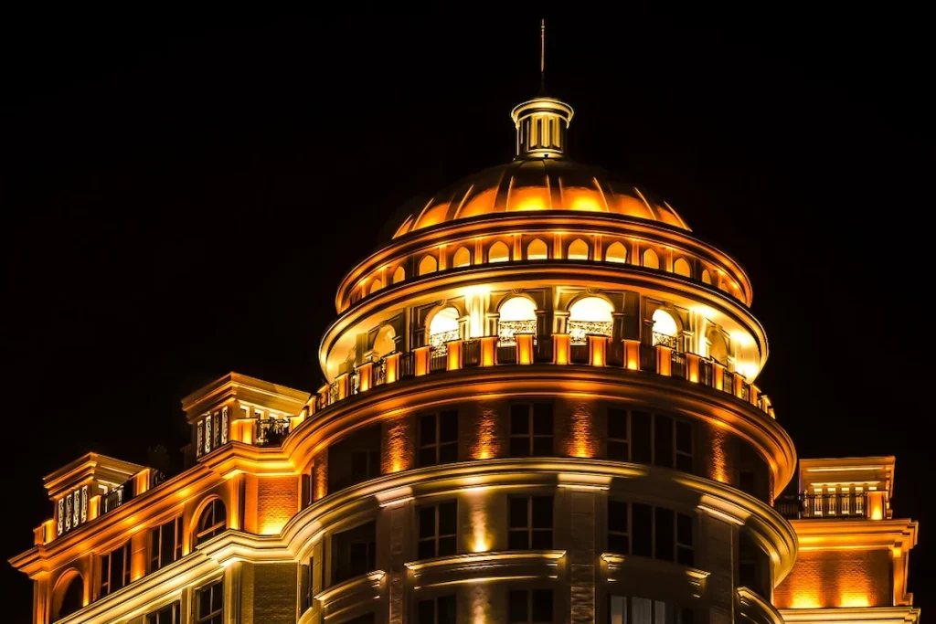 zomorod sohanak tower lighting design